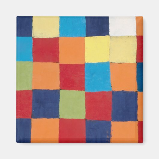 Aimant Klee - Qu 1, Color Chart, (Devant)