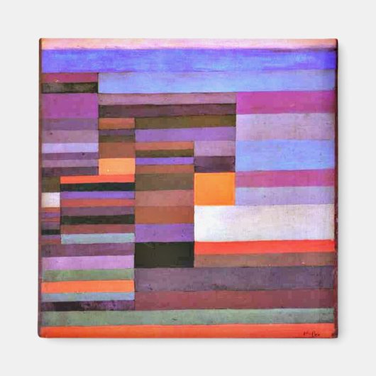 Aimant Klee - Soirée du feu (Devant)