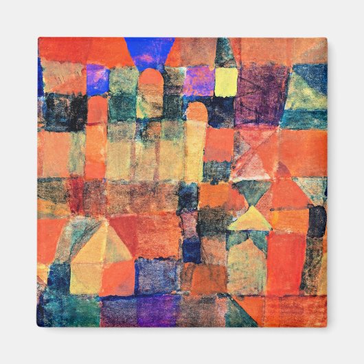 Aimant Klee - Ville aux trois domaines (Devant)