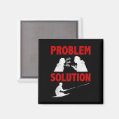 Aimant Knee Boarding Aquatic Sport Problem Solution Hobby (Recto/Verso)