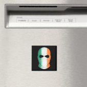 Aimant Kneecap Tricolor Balaclava (In Situ (Lave-vaisselle))