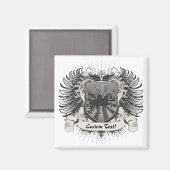 Aimant Knight Crest (Recto/Verso)