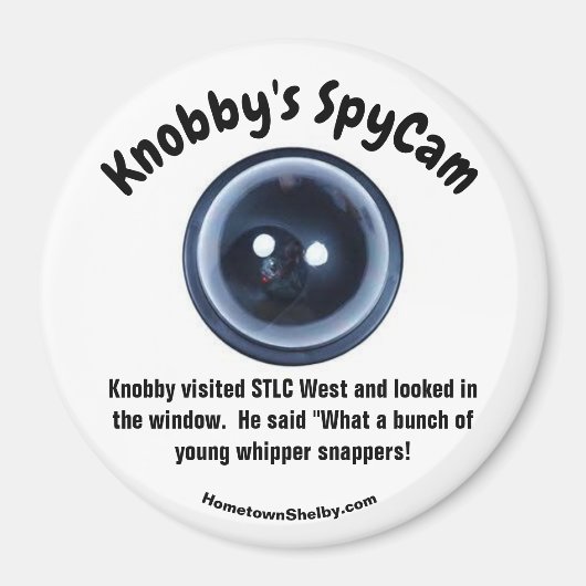 Aimant Knobby a visité STLC West (Devant)