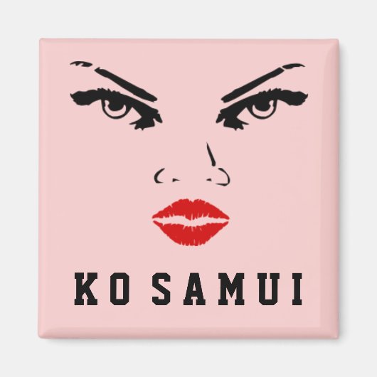Aimant Ko Samui, Femme thaïlandaise (Devant)