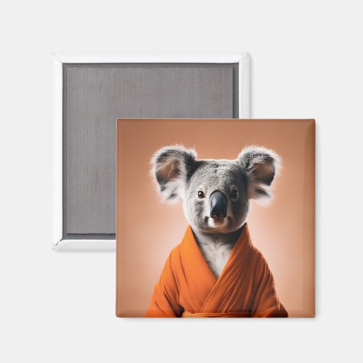 Aimant Koala bouddhiste (Recto/Verso)