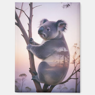 Aimant Koala Double exposition Nature animale sauvage Sor