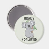 Aimant Koala hautement Koalafied (Recto/Verso)
