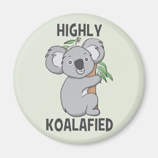 Aimant Koala hautement Koalafied (Devant)