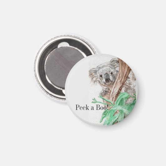 Aimant Koala Peek a Boo (Recto/Verso)
