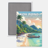 Aimant Koh Rong Voyages au Cambodge (Recto/Verso)