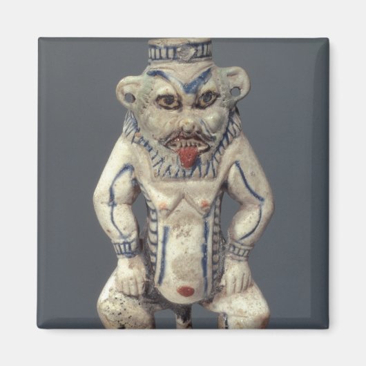 Aimant Kohl Pot, représentant le dieu domestique égyptien (Devant)