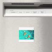 Aimant koi-carp-japonais-symbole-chance-fortune-prospérit (In Situ (Lave-vaisselle))