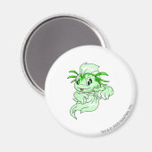 Aimant Koi Green (Recto/Verso)