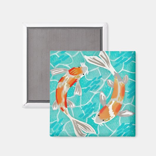 Aimant Koi Pond (Recto/Verso)
