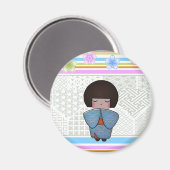Aimant kokeshi seig (Recto/Verso)