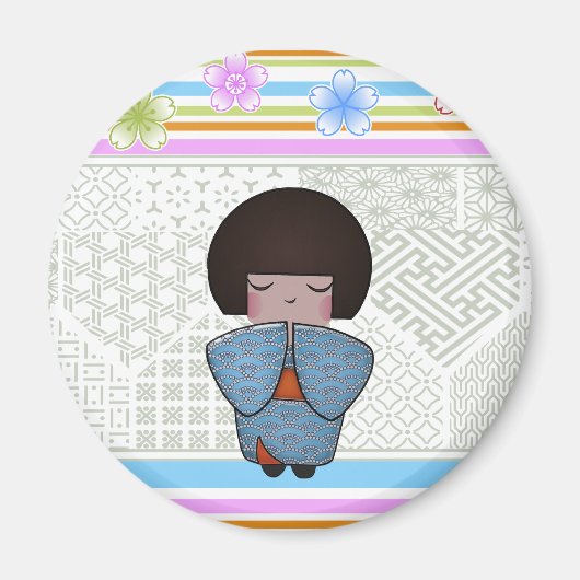 Aimant kokeshi seig (Devant)