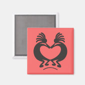 Aimant Kokopelli (Recto/Verso)