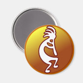 Aimant Kokopelli (Recto/Verso)