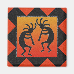 Aimant Kokopelli du sud-ouest