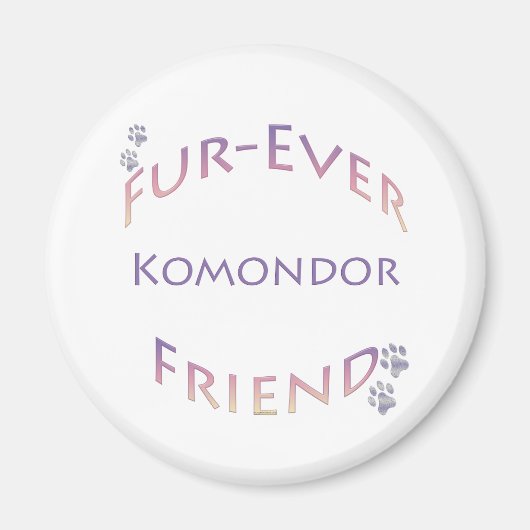Aimant Komondor Furever (Devant)