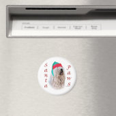 Aimant Komondor Père Noël Paws (In Situ (Lave-vaisselle))