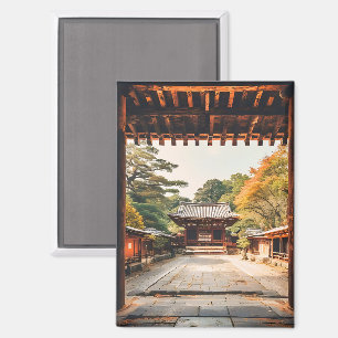Aimant Komorebi - Le Temple Ensoleillé
