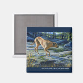 Aimant "Kona sur le sentier Granite" (Recto/Verso)