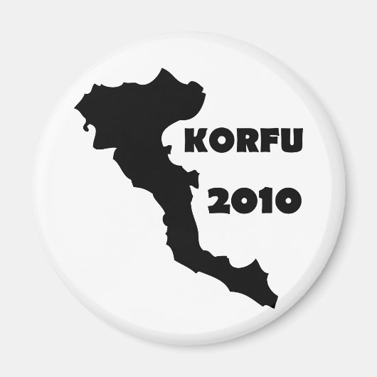 Aimant korfu 2010 (Devant)