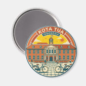Aimant Kota Tua Indonésie (Recto/Verso)
