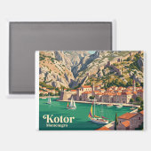 Aimant Kotor Monténégro (Recto/Verso)