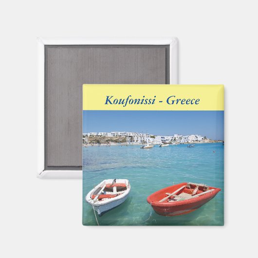 Aimant Koufonissi - Grèce (Recto/Verso)