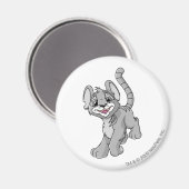 Aimant Kougra Silver (Recto/Verso)