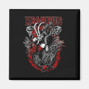Aimant Krampus Joyeux Noël Fête Noël Horreur Xm