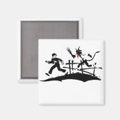 Aimant krampus xmas (Recto/Verso)