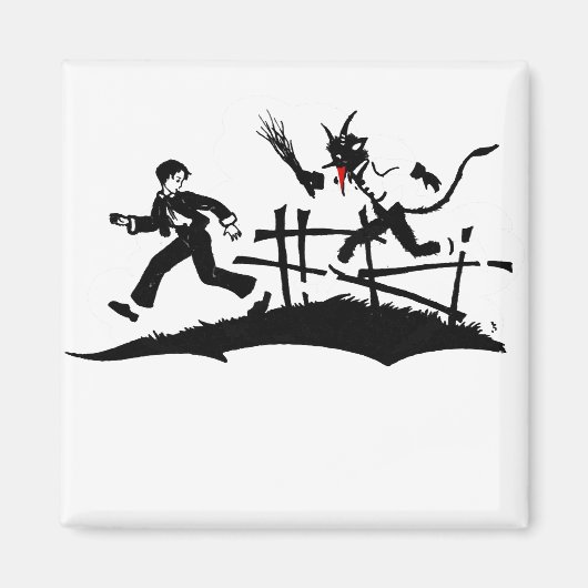 Aimant krampus xmas (Devant)