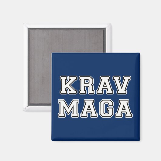 Aimant Krav Maga (Recto/Verso)