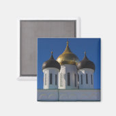Aimant Kremlin de Pskov et cathédrale de la Trinité (Recto/Verso)
