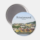 Aimant Kristiansund Norvège (Recto/Verso)