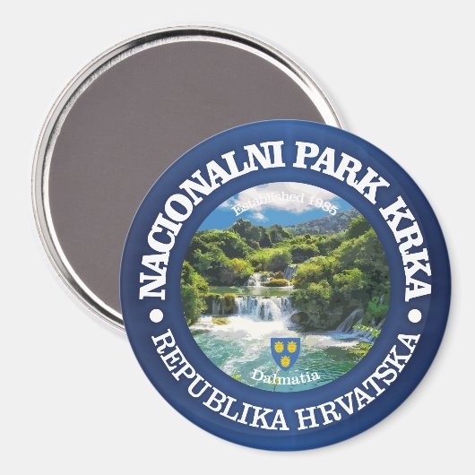 Aimant Krka NP (Recto/Verso)