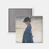 Aimant Kroyer - Petite fille debout sur Skagen Beach (Recto/Verso)