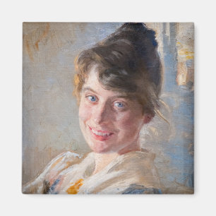 Aimant Kroyer - Portrait de la femme de l’artiste Marie