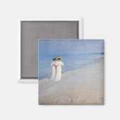 Aimant Kroyer - Soirée d'été sur Skagen Beach (Recto/Verso)