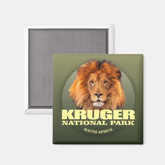 Aimant Kruger NP (Lion) WT (Recto/Verso)