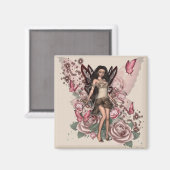 Aimant KRW Antique Rose Faery (Recto/Verso)