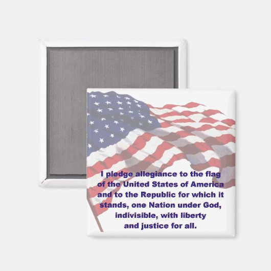 Aimant KRW Promesse de l'aimant d'allégeance (Recto/Verso)