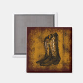 Aimant KRW Western Wear Cowboy Boots (Recto/Verso)