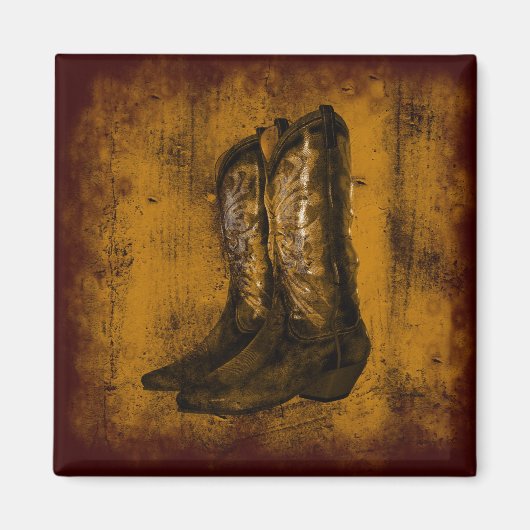 Aimant KRW Western Wear Cowboy Boots (Devant)