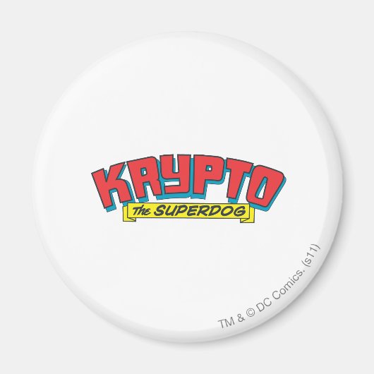 Aimant Krypto, le super-chien (Devant)