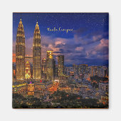 Aimant Kuala Lumpur skyline (Devant)