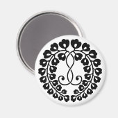 Aimant Kujo wisteria (Recto/Verso)